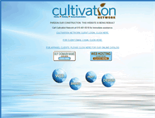 Tablet Screenshot of cultivationnetwork.com